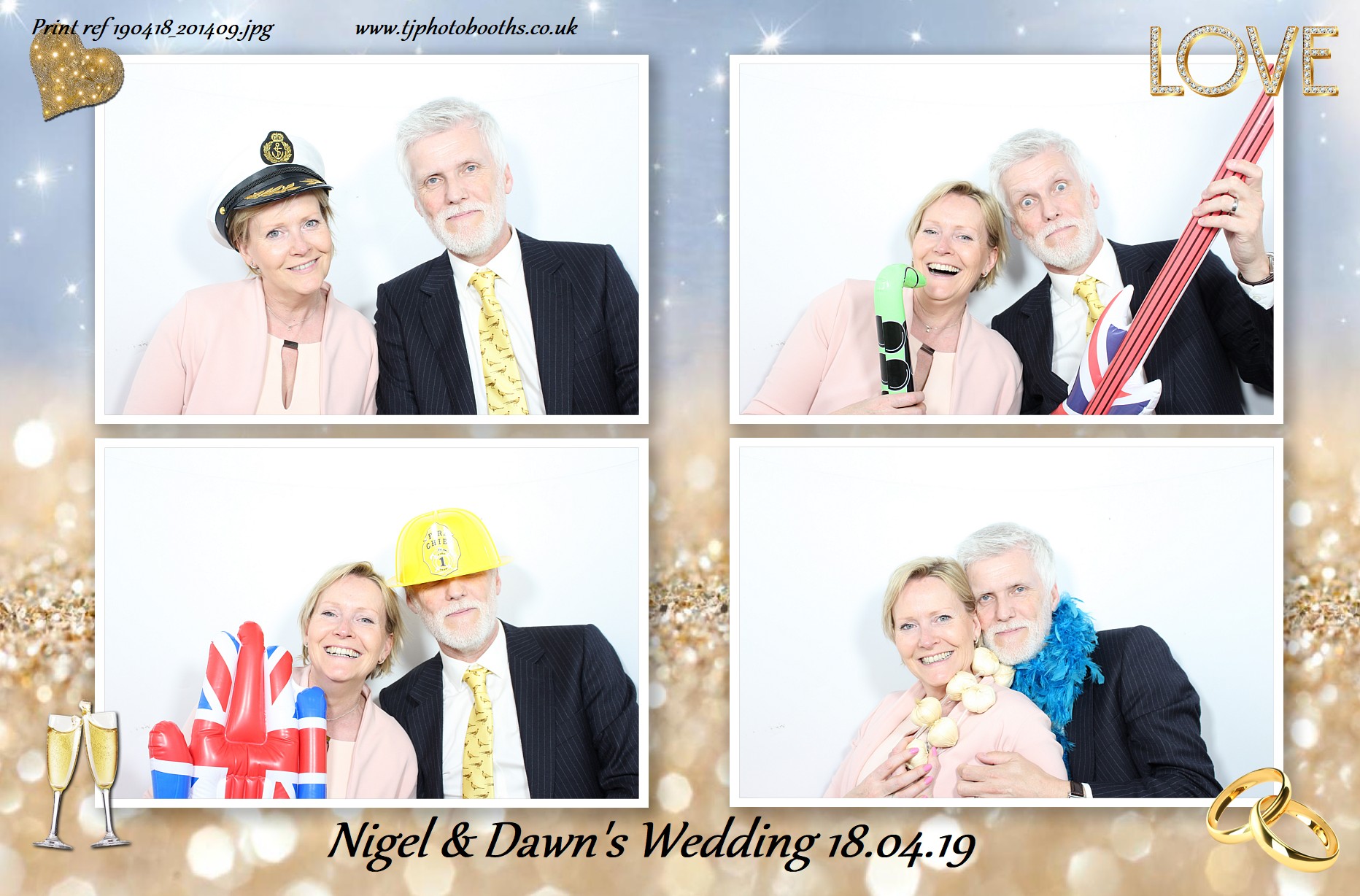 Nigel & Dawn's Wedding | View more photos from the event at gallery.tjphotobooths.co.uk/u/TJPhotobooths/Nigel-Dawns-Wedding